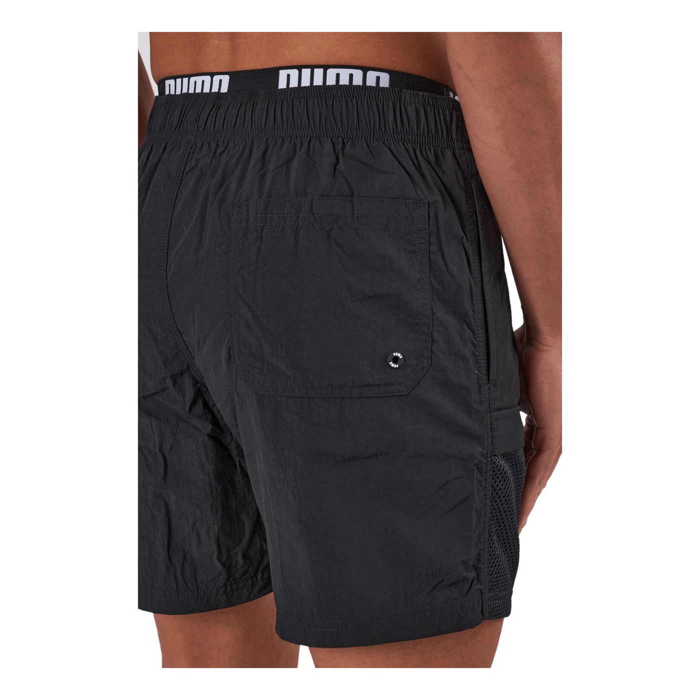 Swim Men Utility Mid Shorts 1p Black