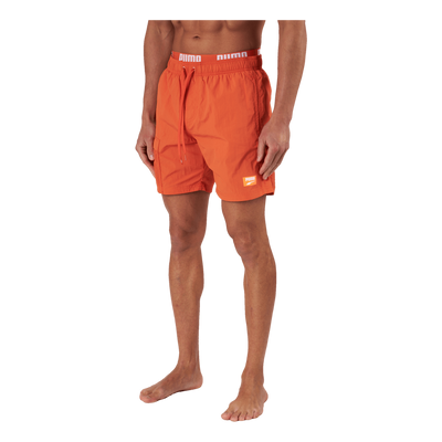 Swim Men Utility Mid Shorts 1p Chili Powder