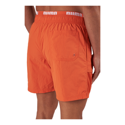 Swim Men Utility Mid Shorts 1p Chili Powder