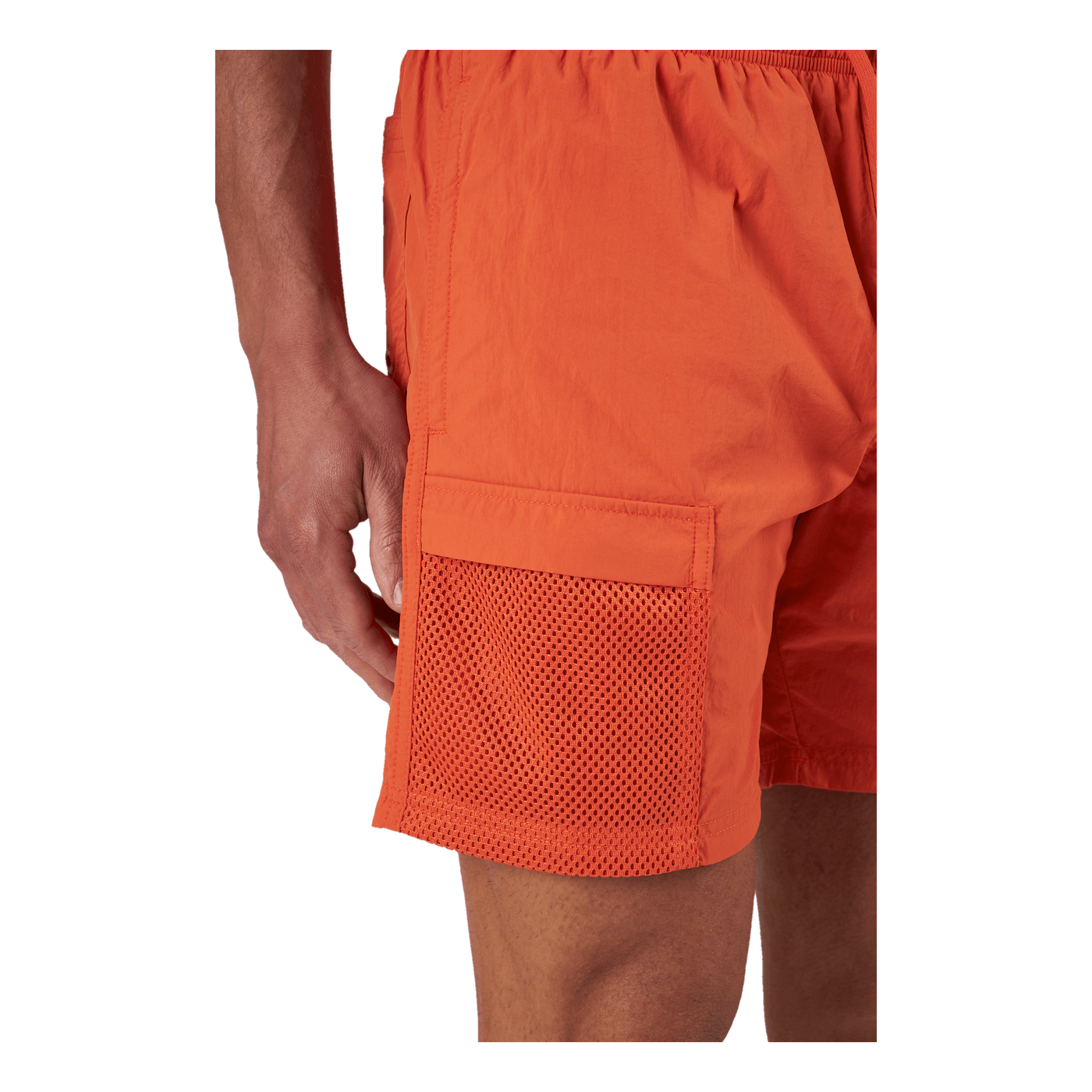 Swim Men Utility Mid Shorts 1p Chili Powder