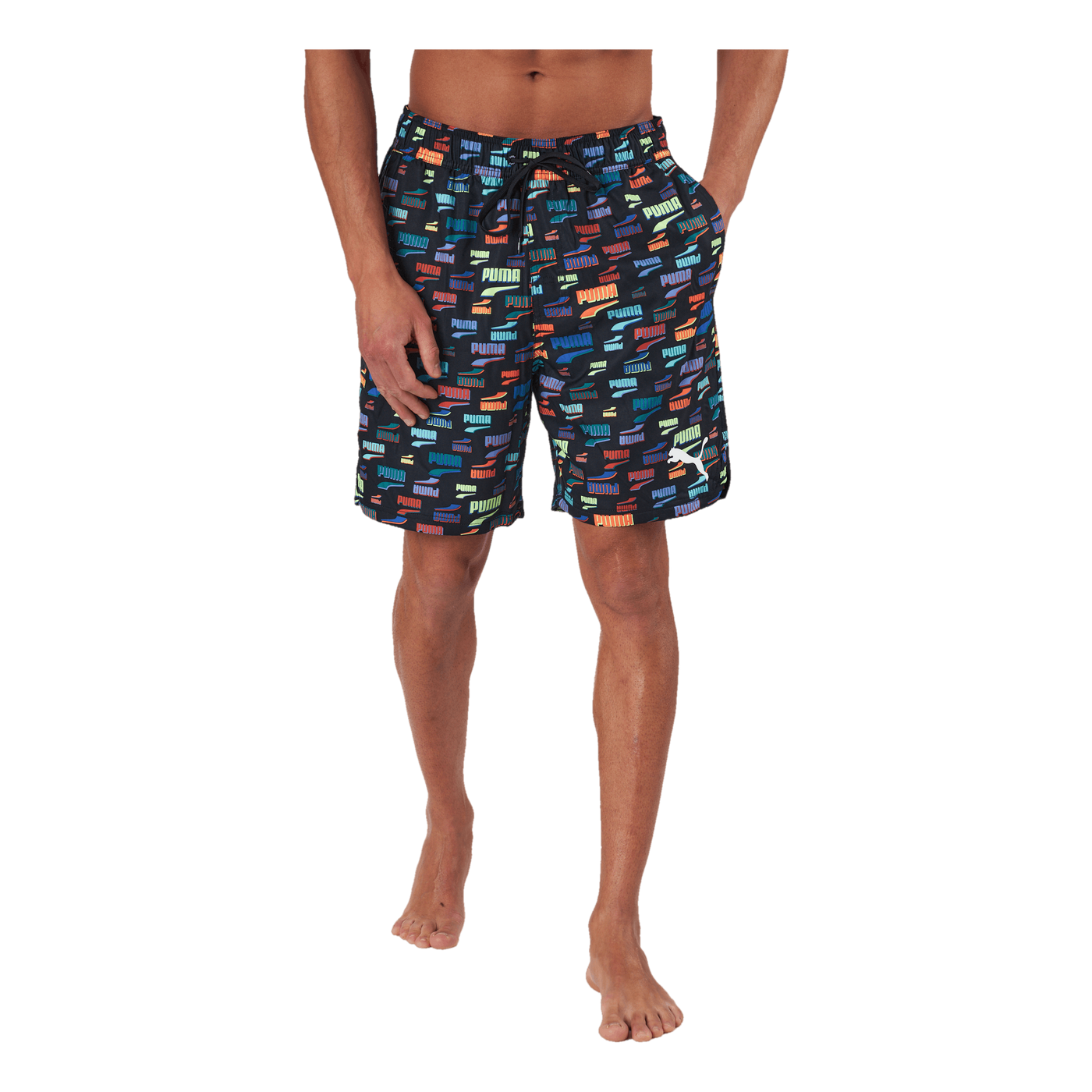Swim Unisex Loose Fit Shorts 1 Black Combo