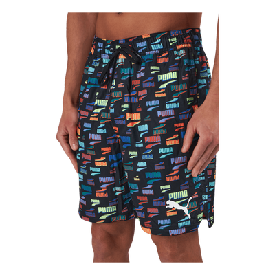 Swim Unisex Loose Fit Shorts 1 Black Combo