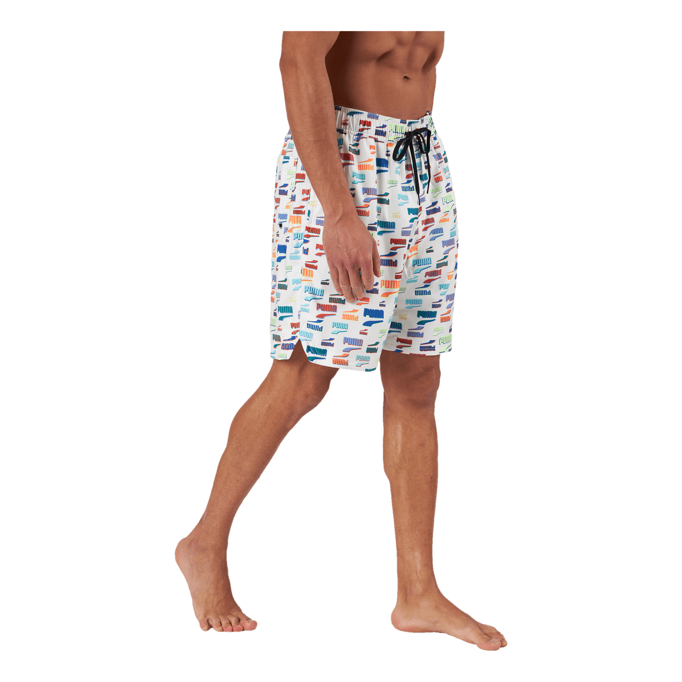 Swim Unisex Loose Fit Shorts 1 White Combo