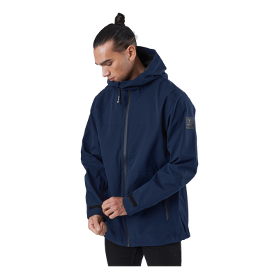 Dew Point Shell M Jackets Dark Navy