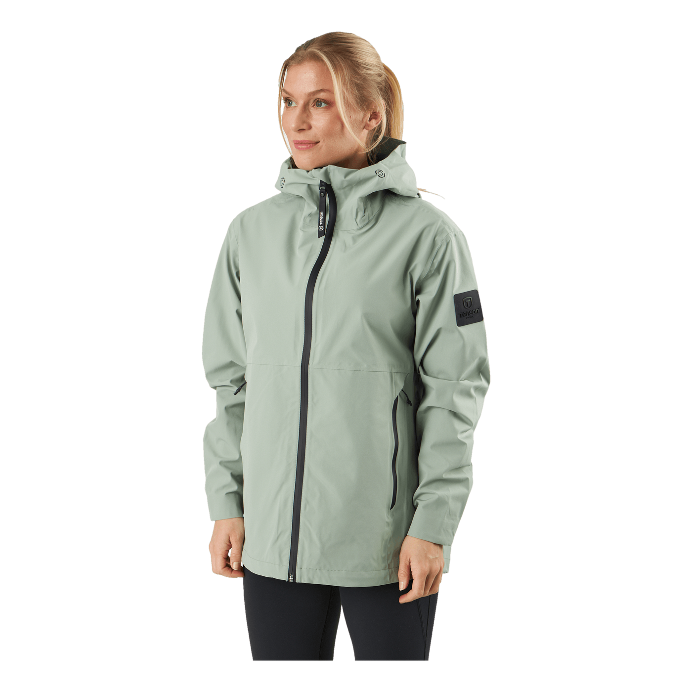 Misty Shell W Jackets Grey Green