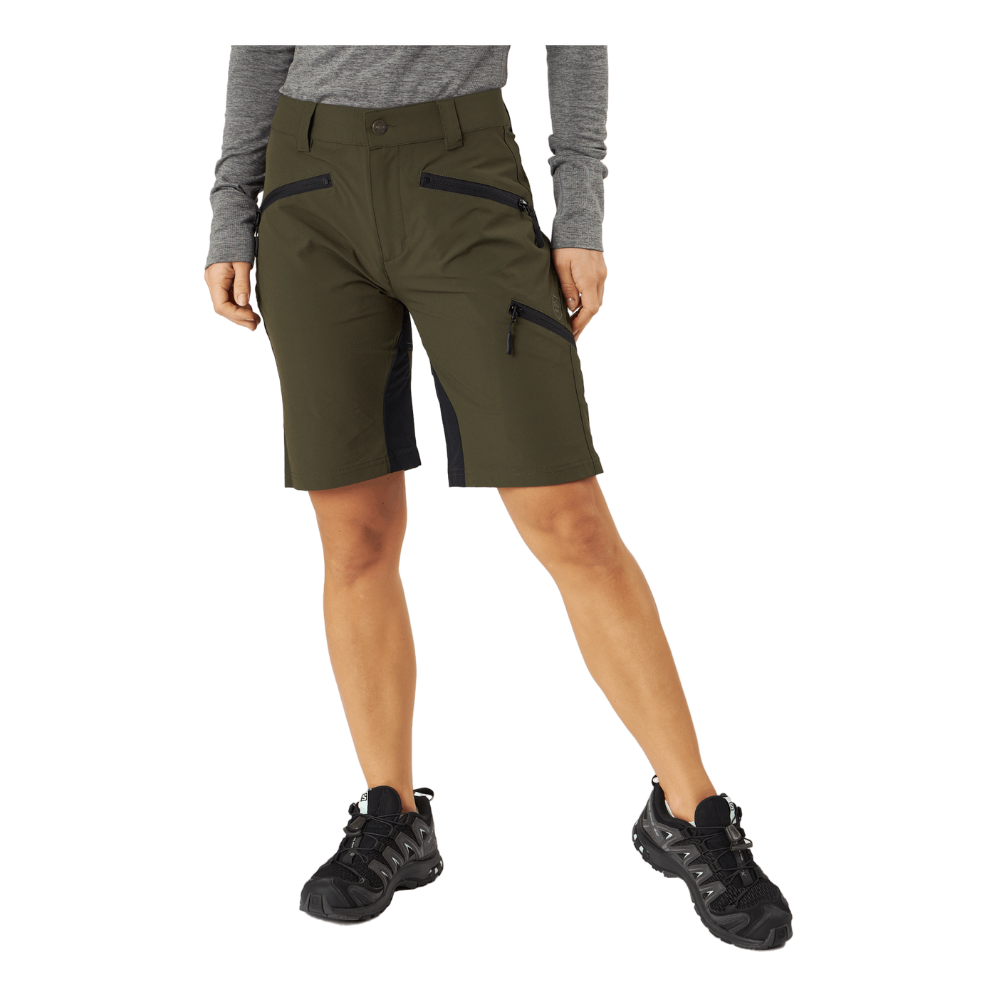 Flexi L Shorts Dark Olive