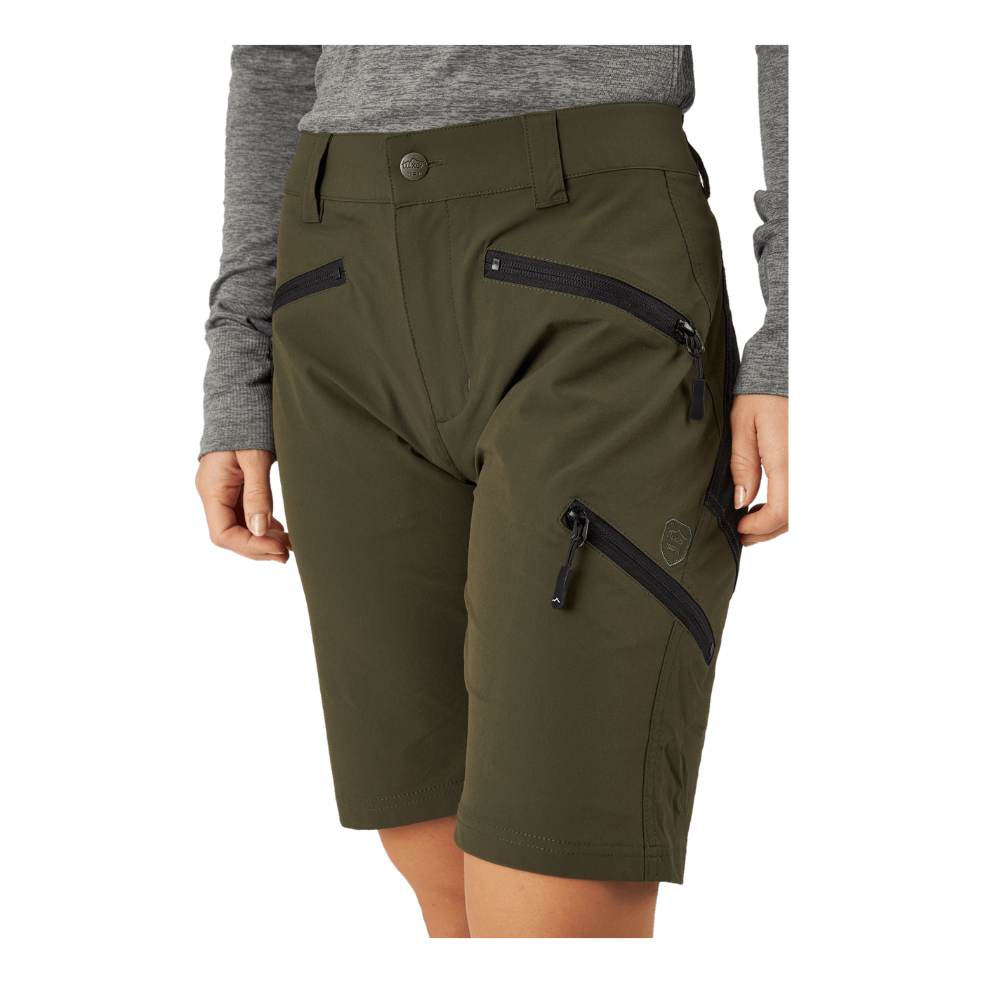 Flexi L Shorts Dark Olive