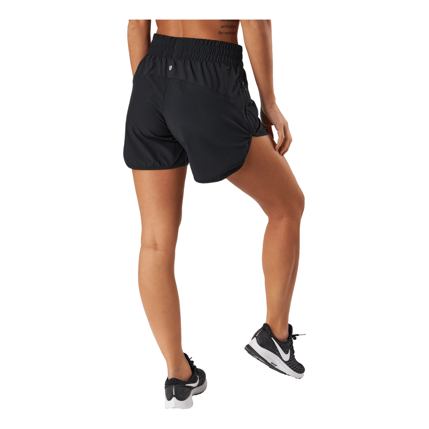 Creme W Shorts Black