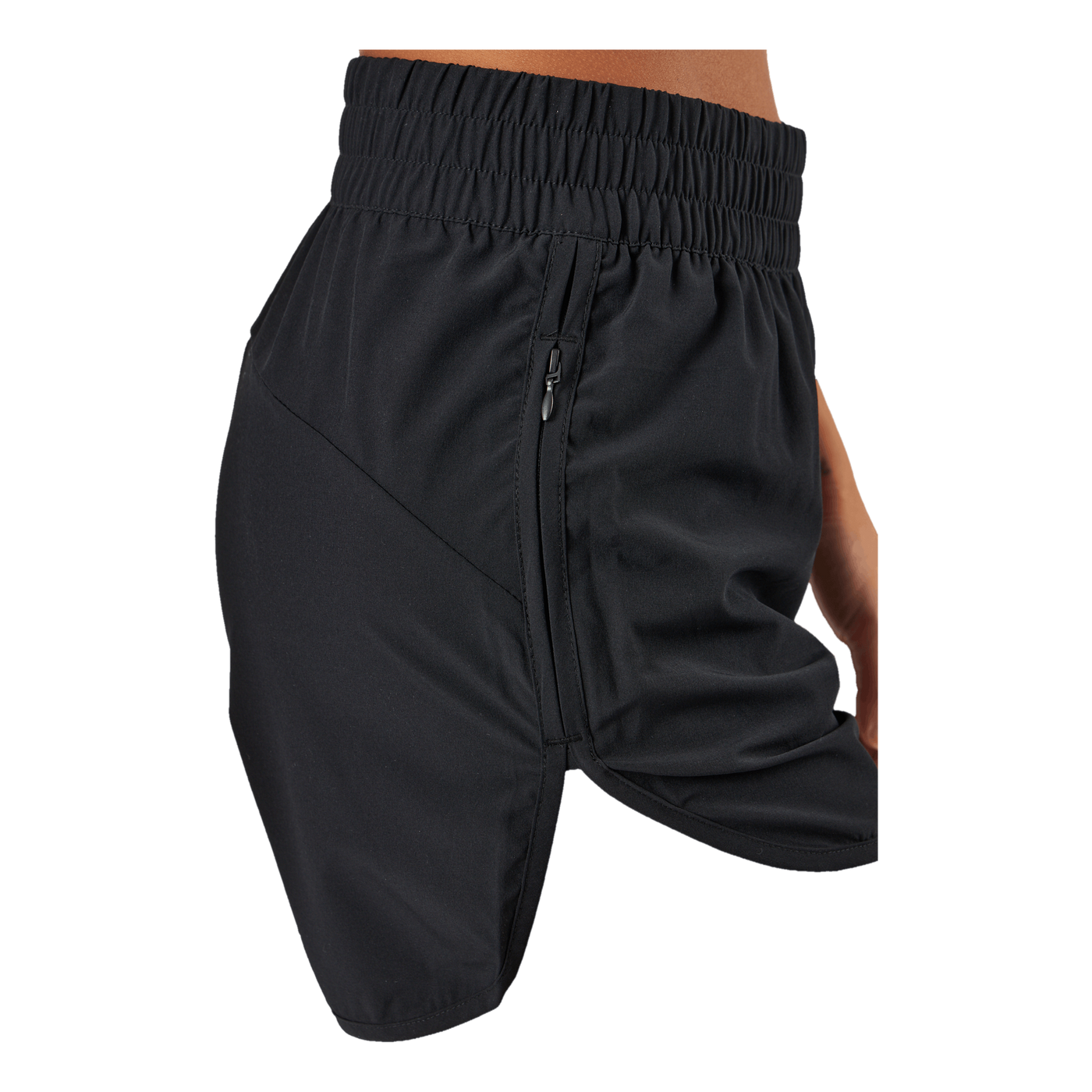 Creme W Shorts Black