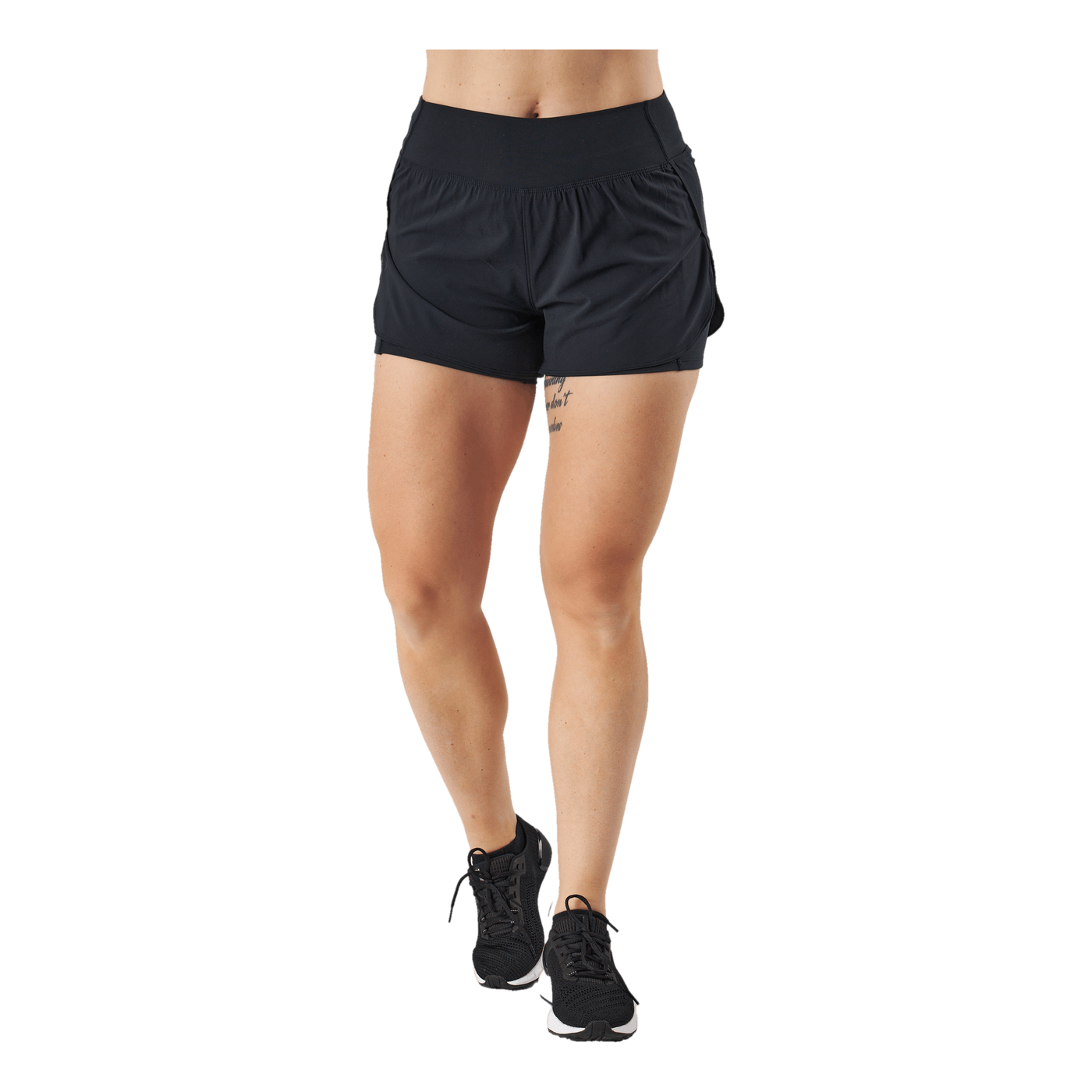 Flex Woven 2-in-1 Short Black