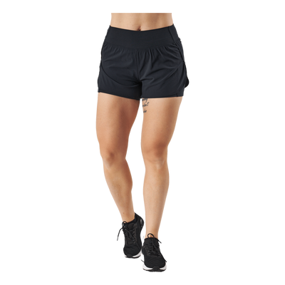 Flex Woven 2-in-1 Short Black