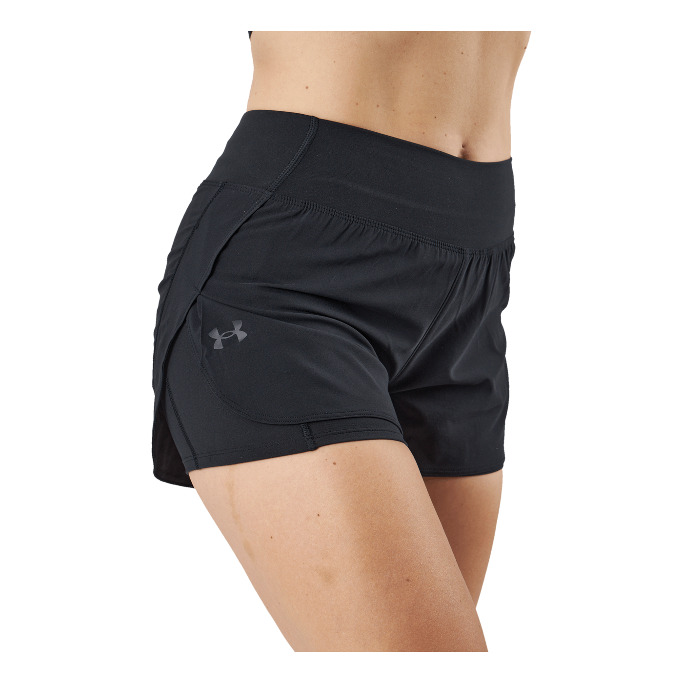 Flex Woven 2-in-1 Short Black