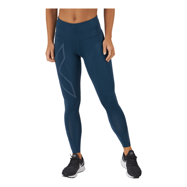 Lgt Speed Mid-rise Comp Tight Moonlight/moonlight Reflective