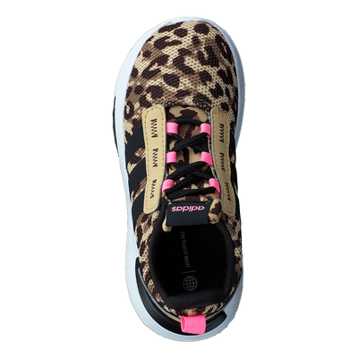 Racer TR21 Lifestyle Running Elastic Lace Shoes Beam Pink / Core Black / Green