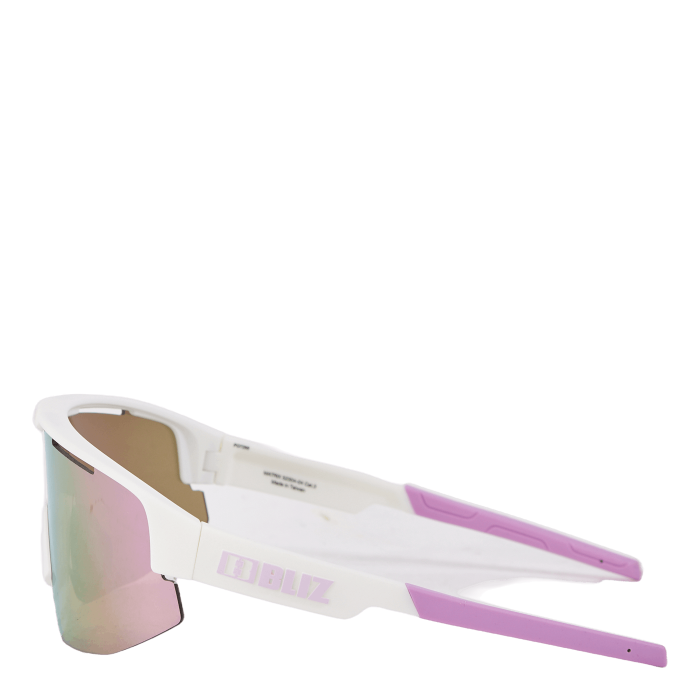 Matrix Matt White W Purple Logo