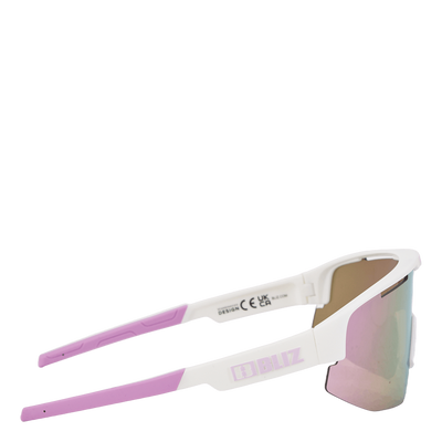 Matrix Matt White W Purple Logo
