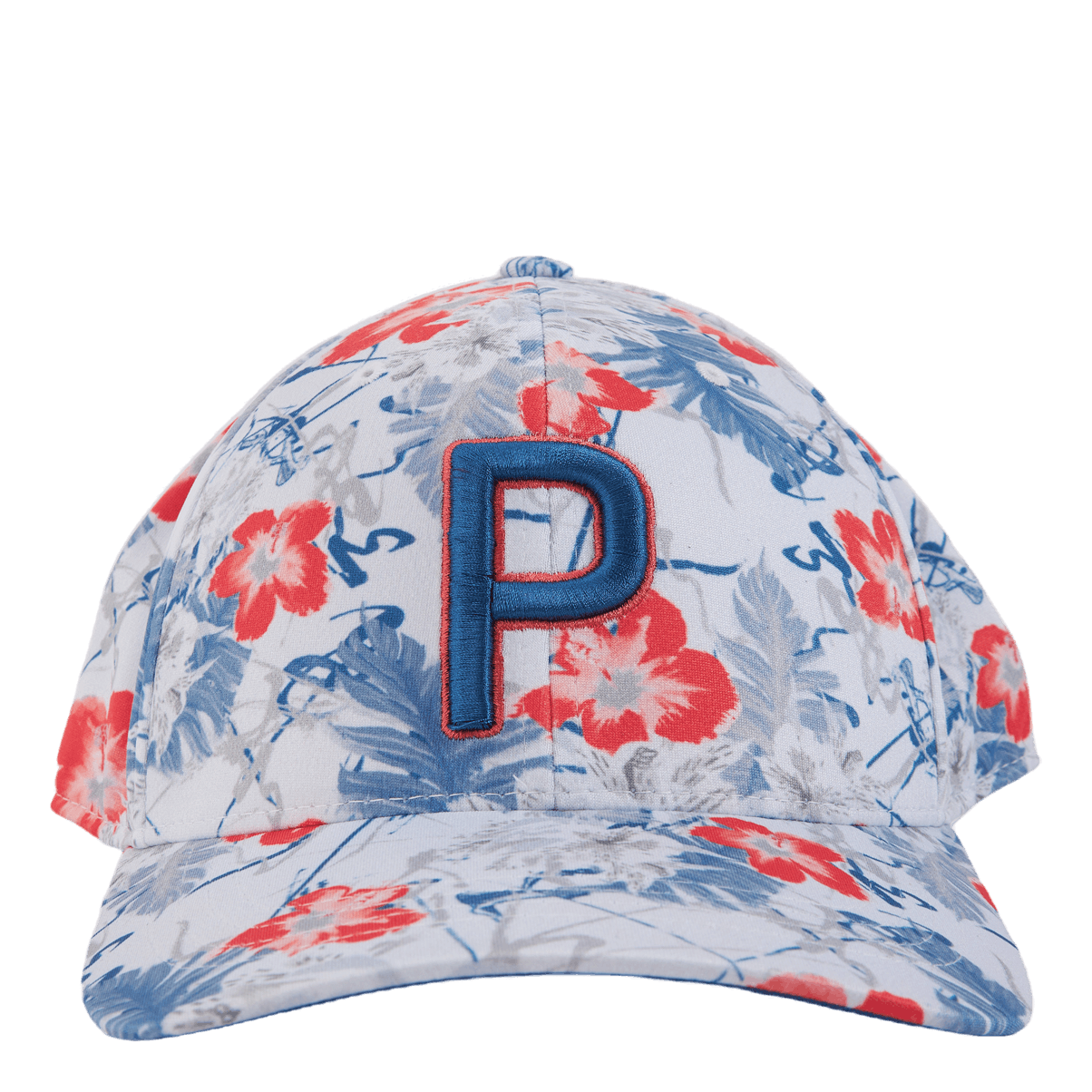 Nassau P Snapback Cap Bright White-bright Cobalt-hot