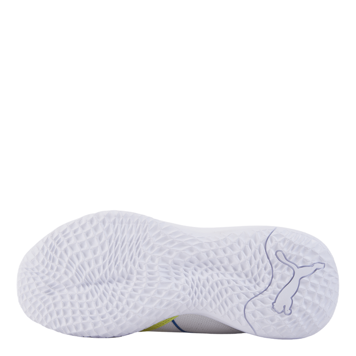 Playmaker Jr Puma White-mint-victoria Blue