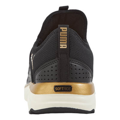 Softride Sophia Slip-on Wn S Puma Black-puma Gold-warm Whit