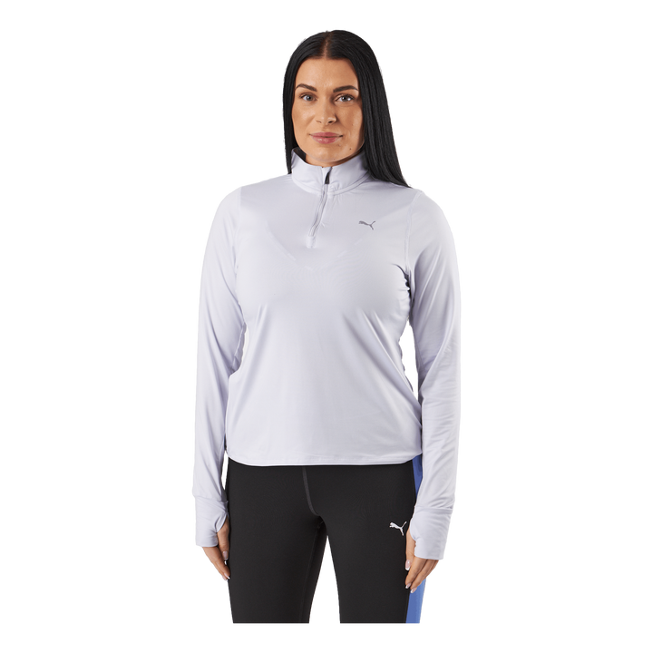 Run Favorite 1/4 Zip W Spring Lavender