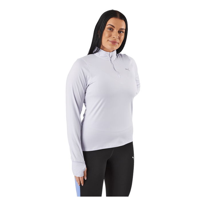 Run Favorite 1/4 Zip W Spring Lavender