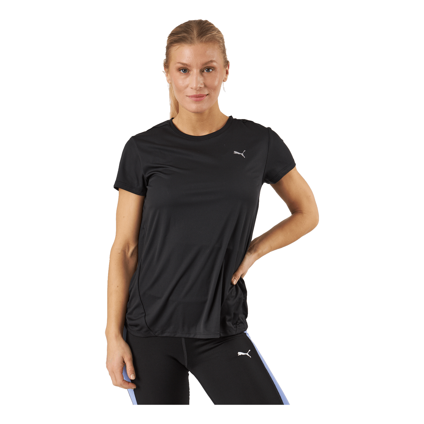 Run Favorite Ss Tee W Puma Black
