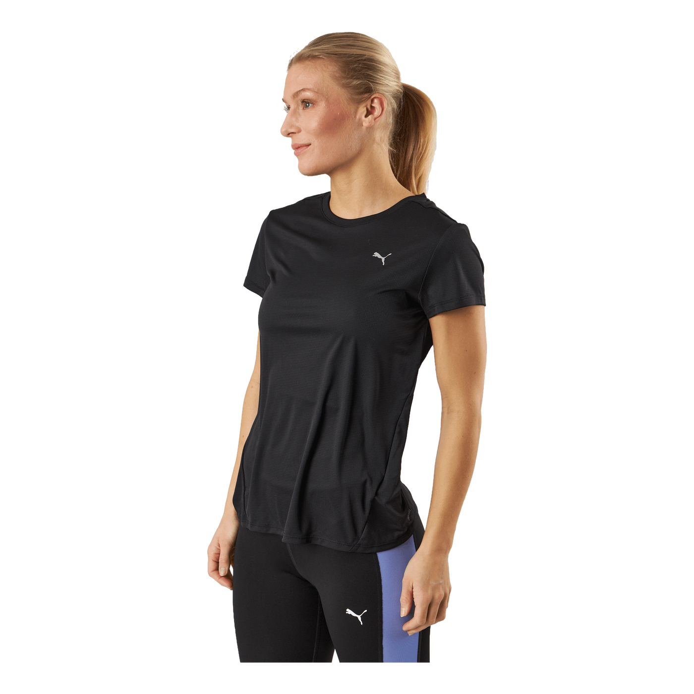 Run Favorite Ss Tee W Puma Black