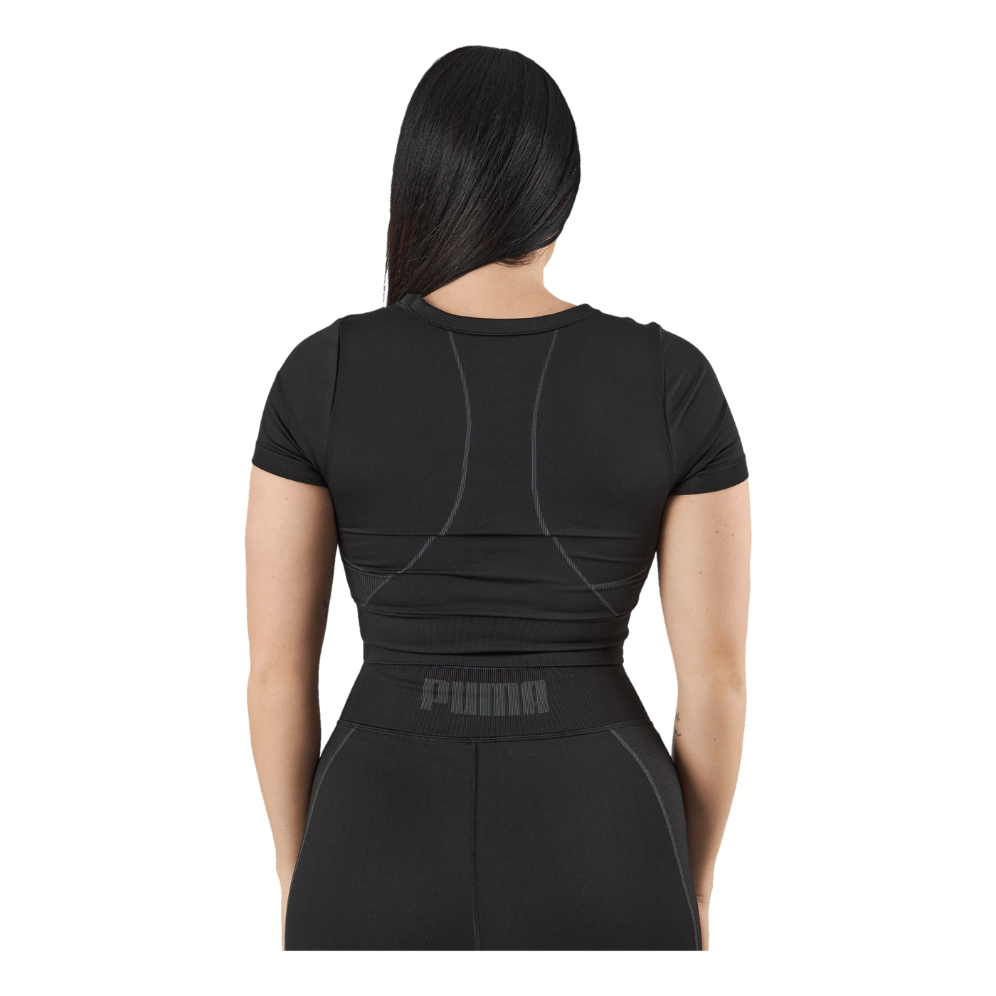 Formknit Seamless Baby Tee Puma Black-strong Gray
