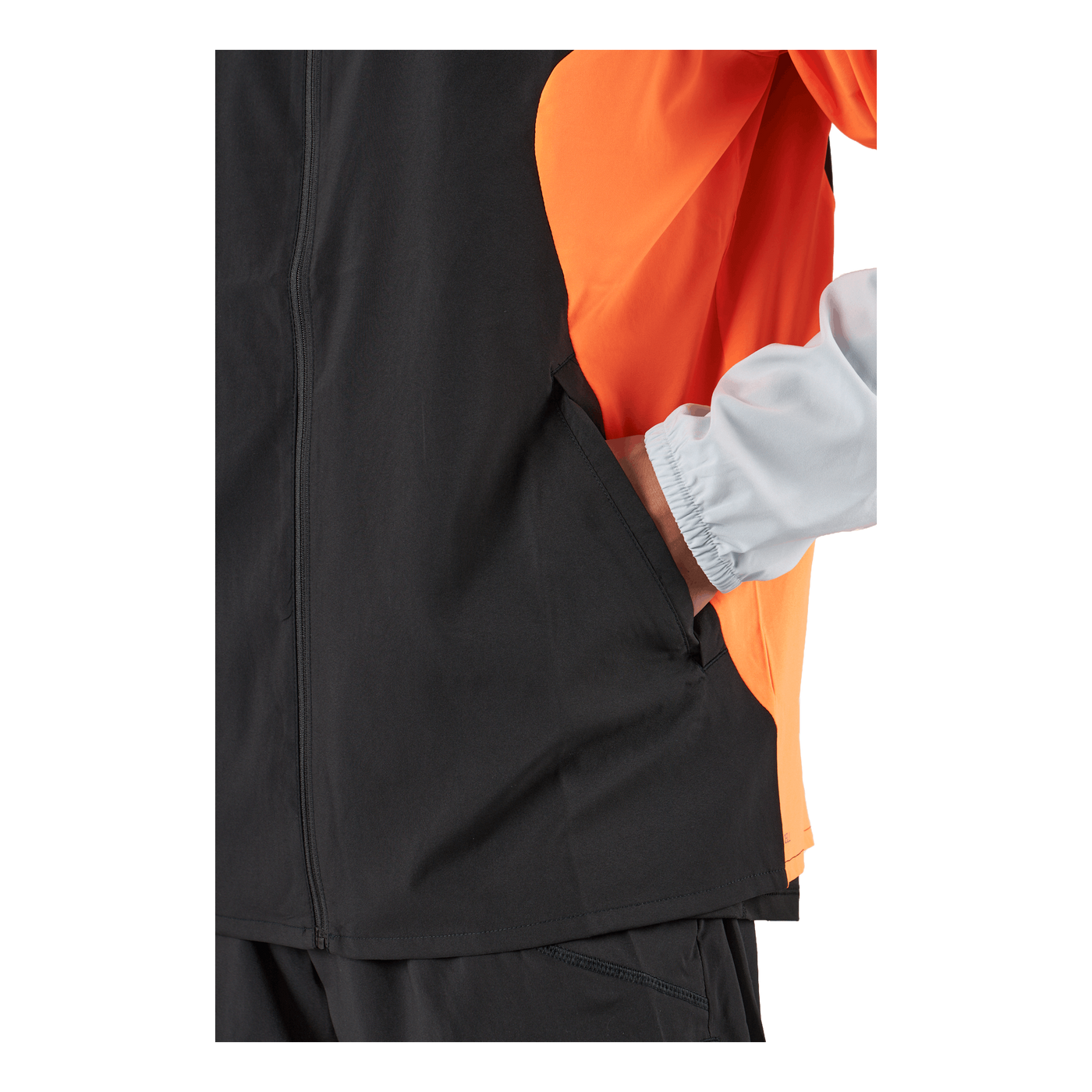 Run Lightweight Jacket Puma Black-ultra Orange
