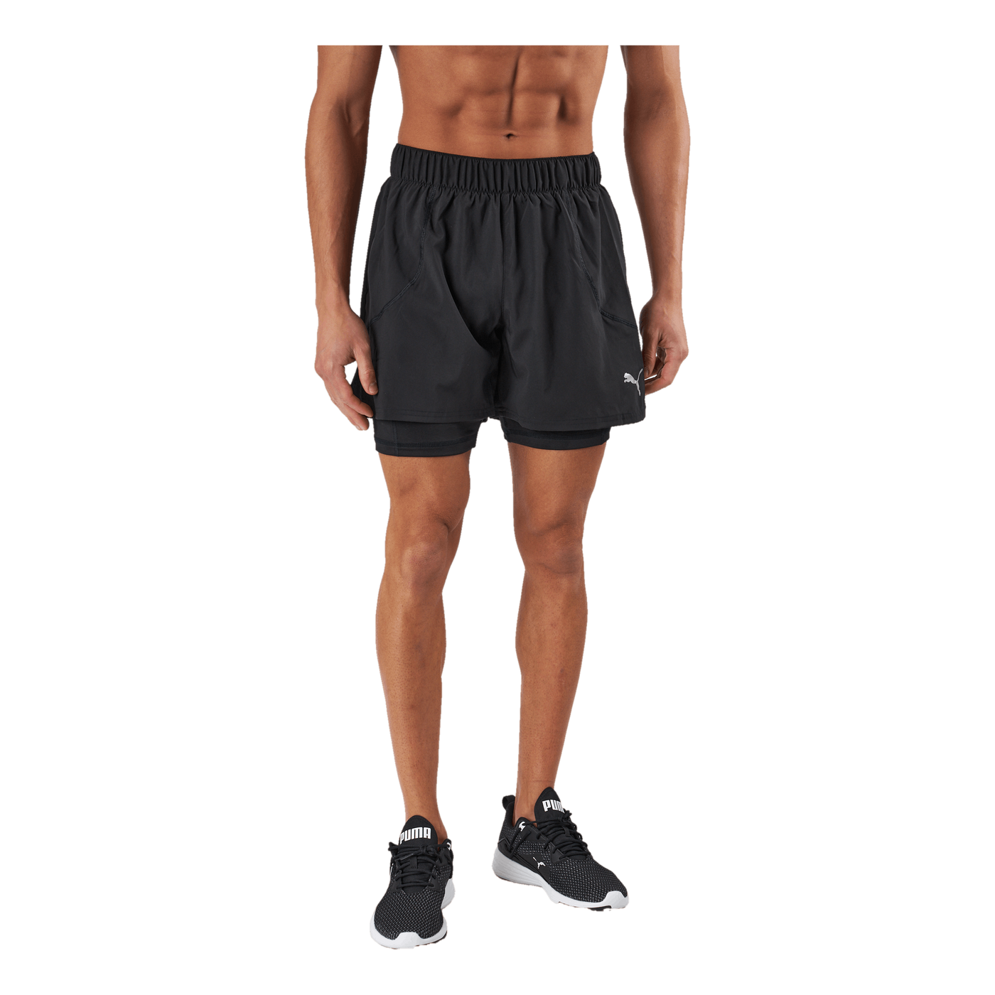 Run 2in1 5" Short Puma Black