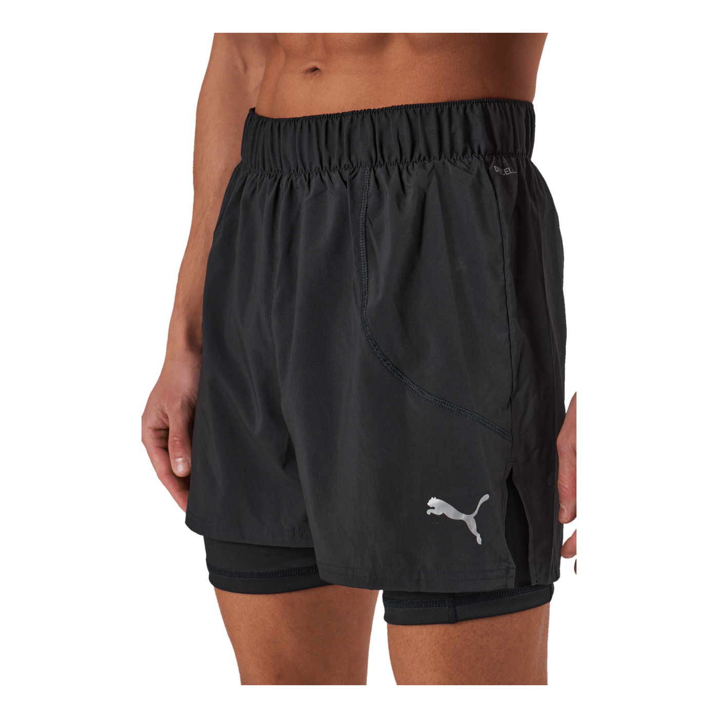 Run 2in1 5" Short Puma Black