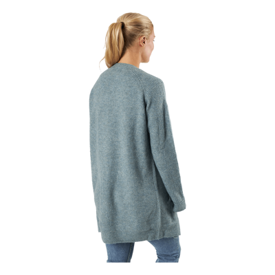 Pcellen Ls Long Knit Cardigan  Trooper