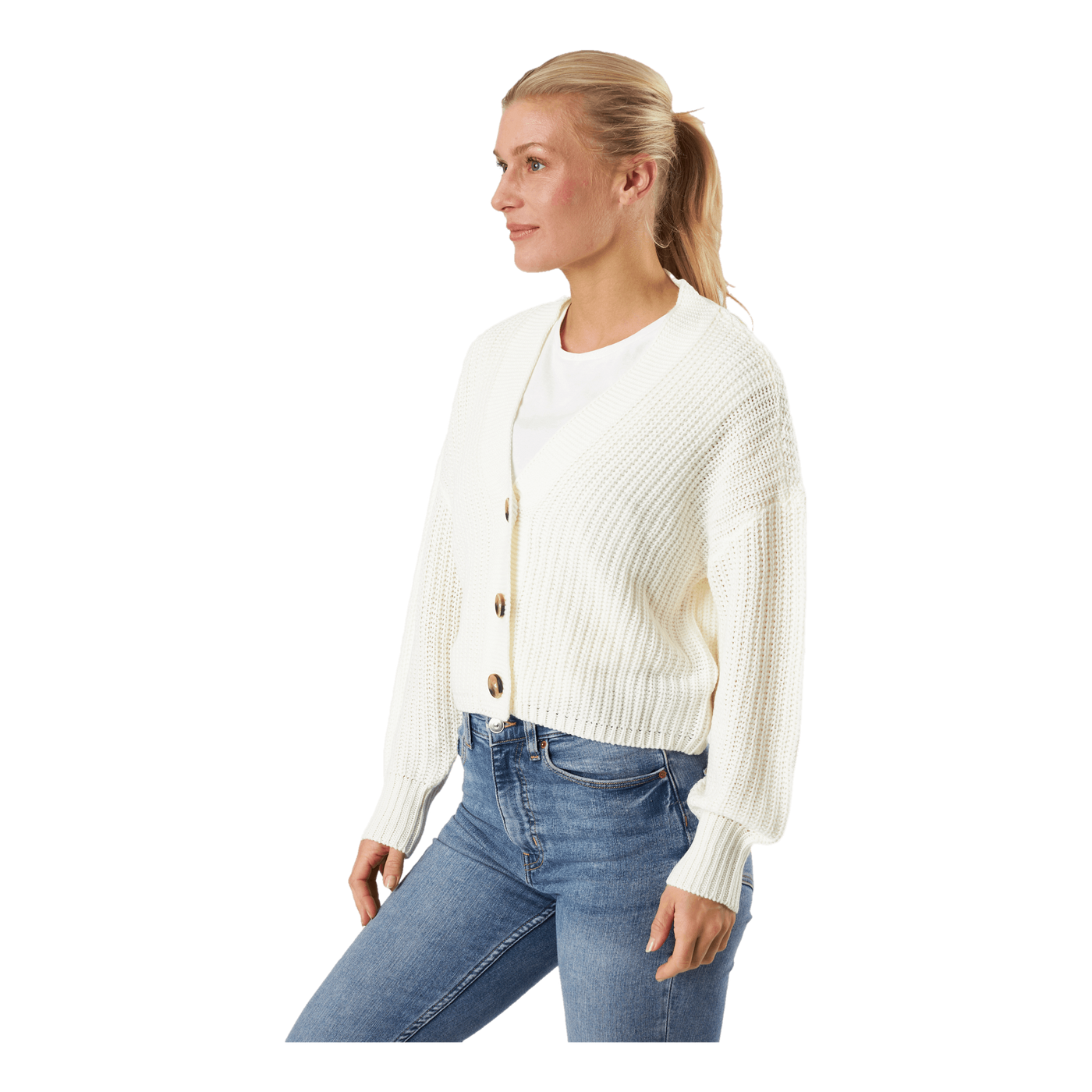 Onlcarol Nice L/s Cardigan Knt Jet Stream