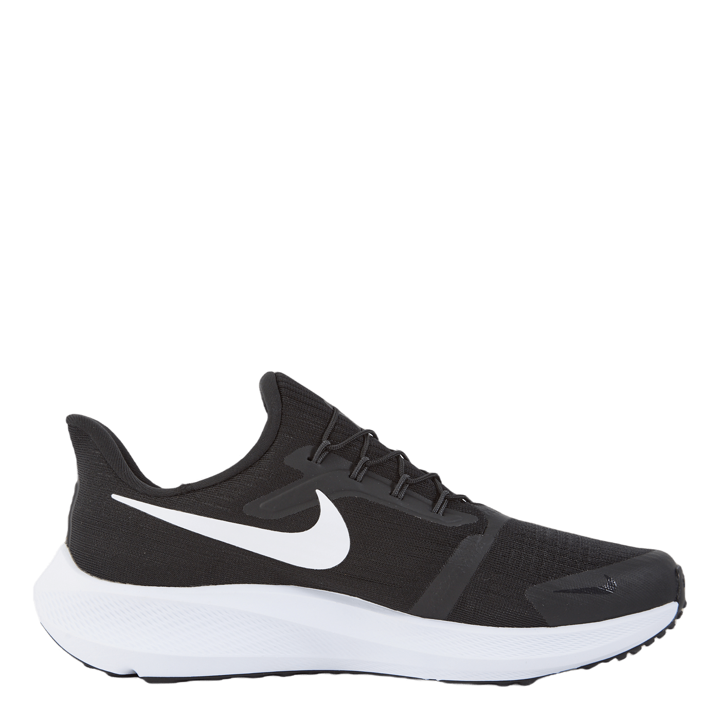 Air Zoom Pegasus 39 FlyEase Men's Easy On/Off Road Running Shoes BLACK/WHITE-DK SMOKE GREY