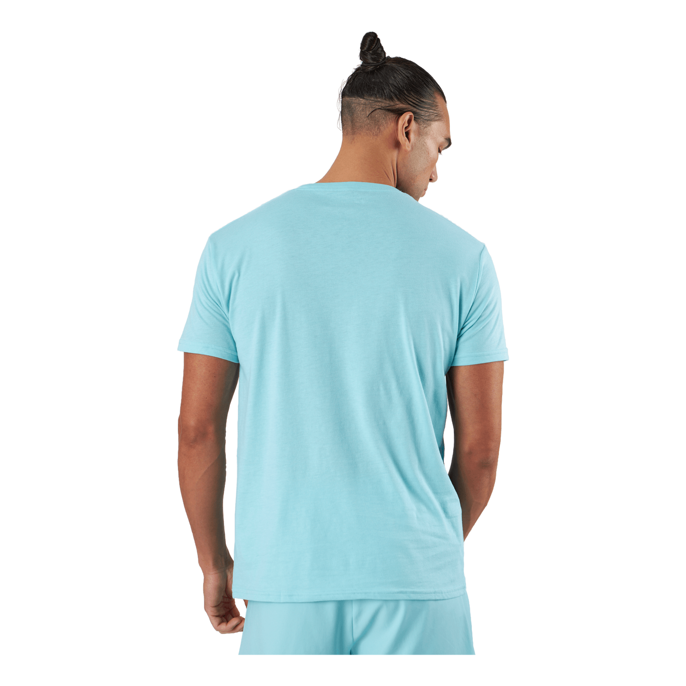 T-shirt Padel Cotton Turquoise