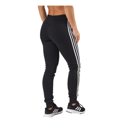 Essentials Fleece 3-Stripes Joggers Black