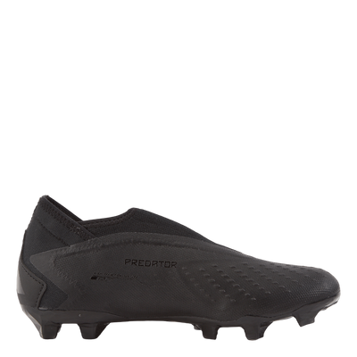 Predator Accuracy.3 Laceless Firm Ground Boots Core Black / Core Black / Cloud White