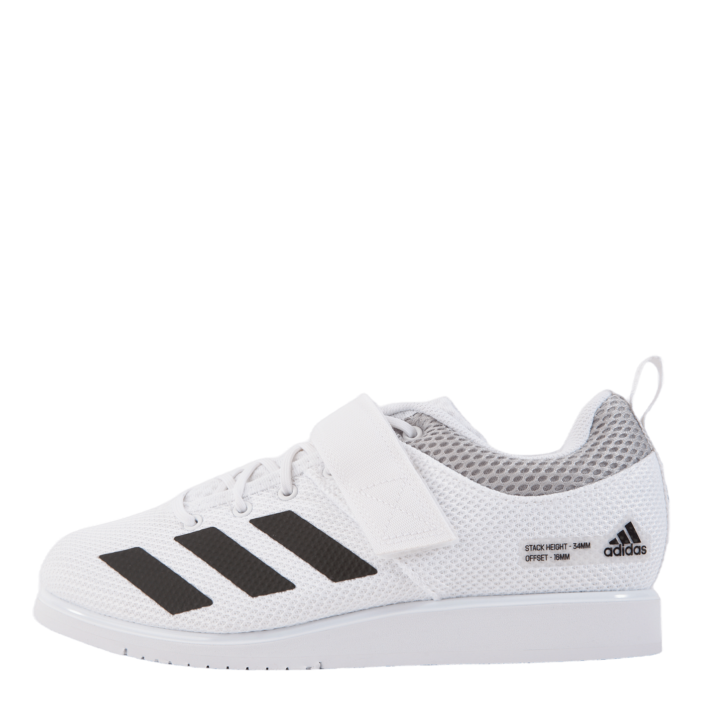 Powerlift 5 Weightlifting Shoes Cloud White / Core Black / Grey Two