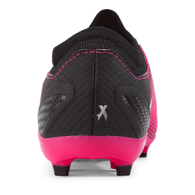 X Speedportal.3 Laceless Firm Ground Boots Team Shock Pink 2 / Zero Metalic / Core Black