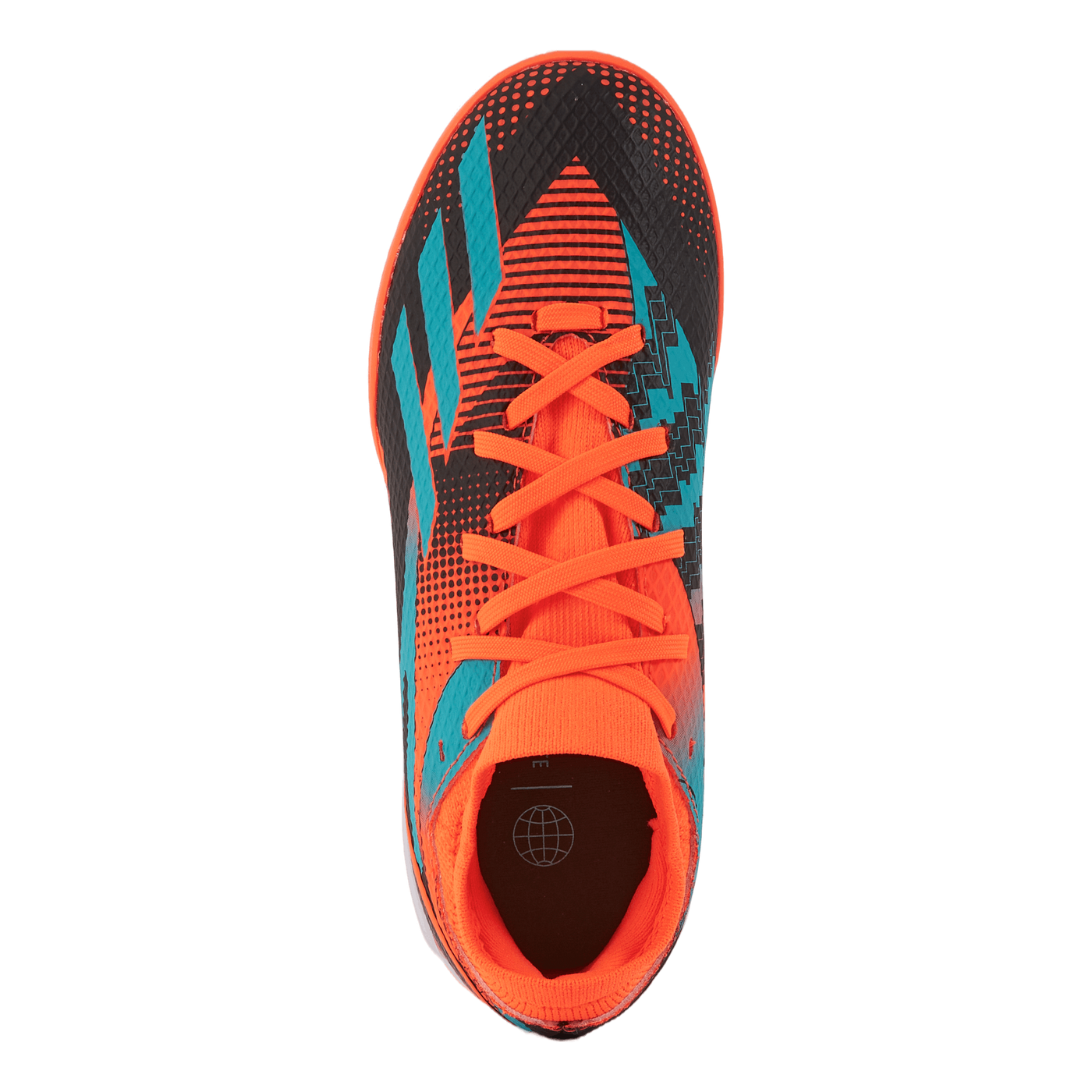 X Speedportal Messi.3 Indoor Boots Team Solar Orange
