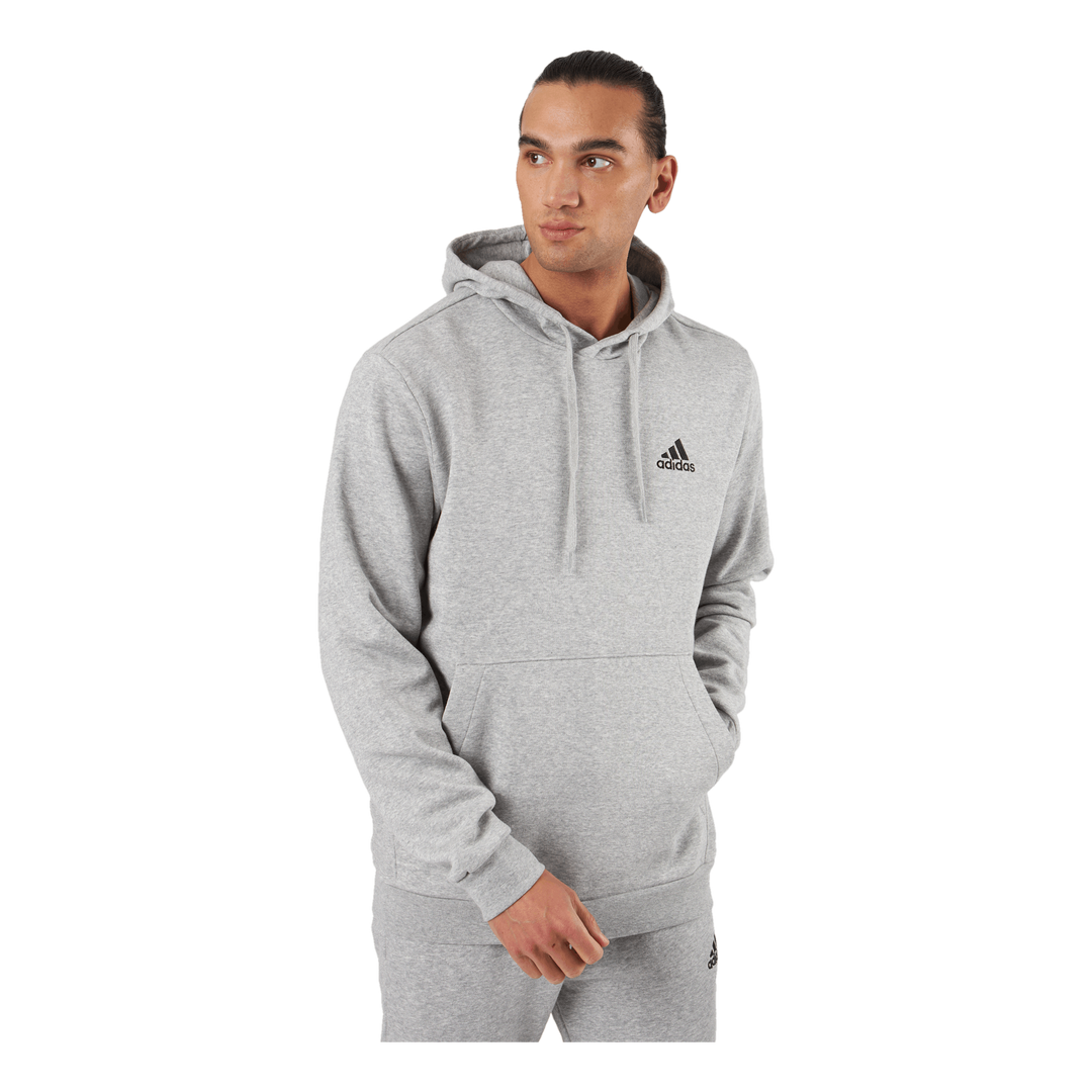 Essentials Fleece Hoodie Medium Grey Heather