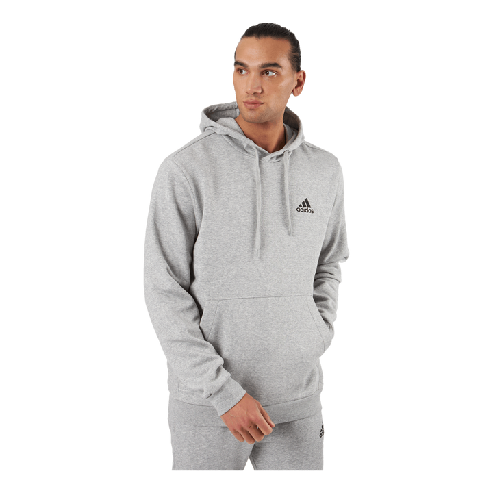 Essentials Fleece Hoodie Medium Grey Heather