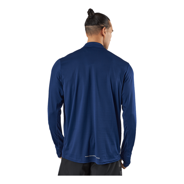 Own the Run 1/2 Zip Long-Sleeve Top Dark Blue