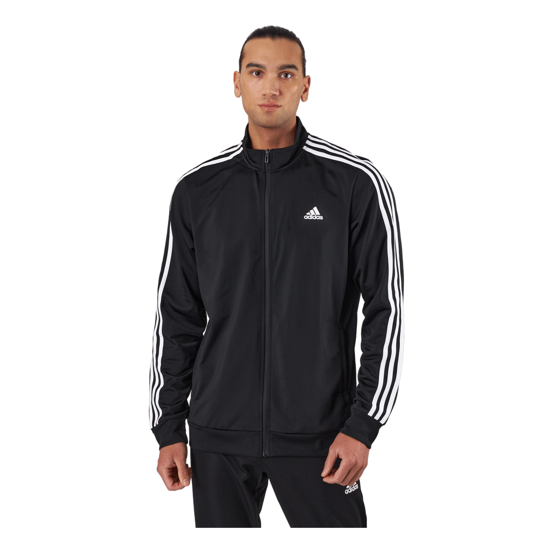 Essentials Warm-Up 3-Stripes Track Top Black