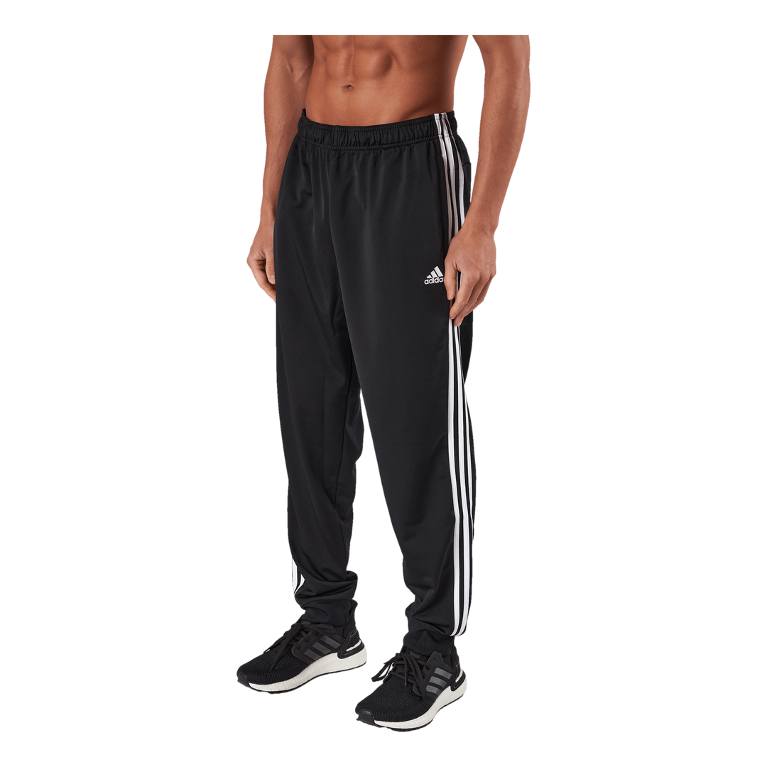 Essentials Warm Up Tapered 3 Stripes Tracksuit Bottoms Black adidas Runforest