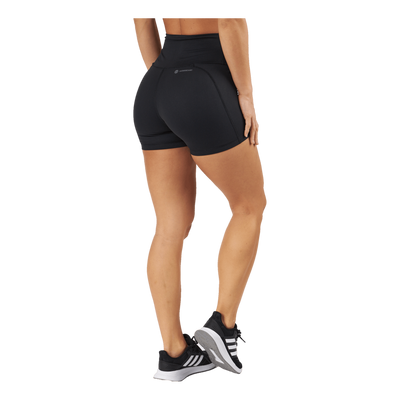 Yoga Essentials High-Waisted Short Leggings Black