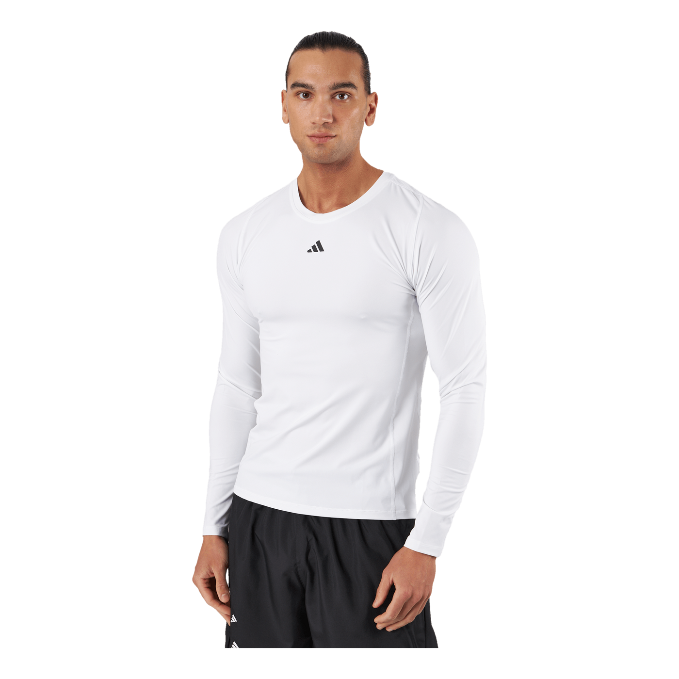 Techfit Training Long-Sleeve Top White