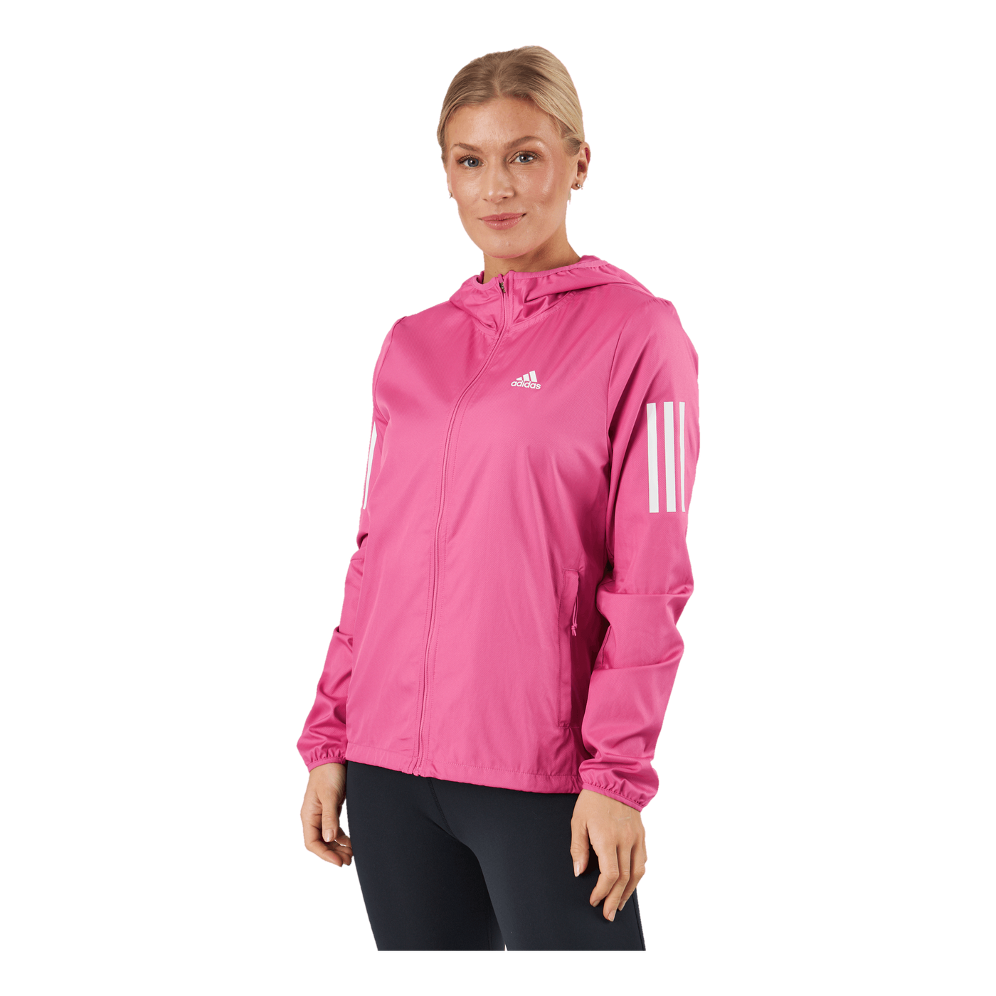 Own the Run Hooded Running Windbreaker Prefuc adidas Runforest