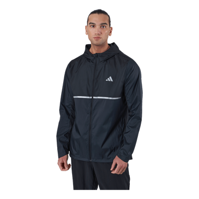 Own the Run Jacket Black