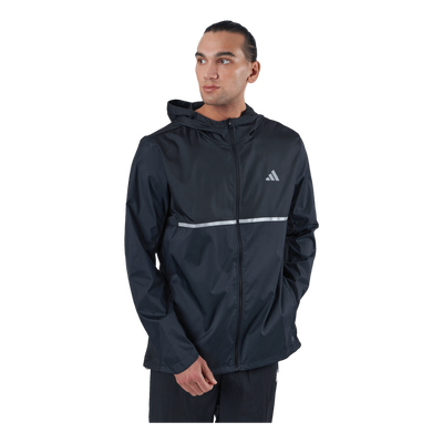 Own the Run Jacket Black